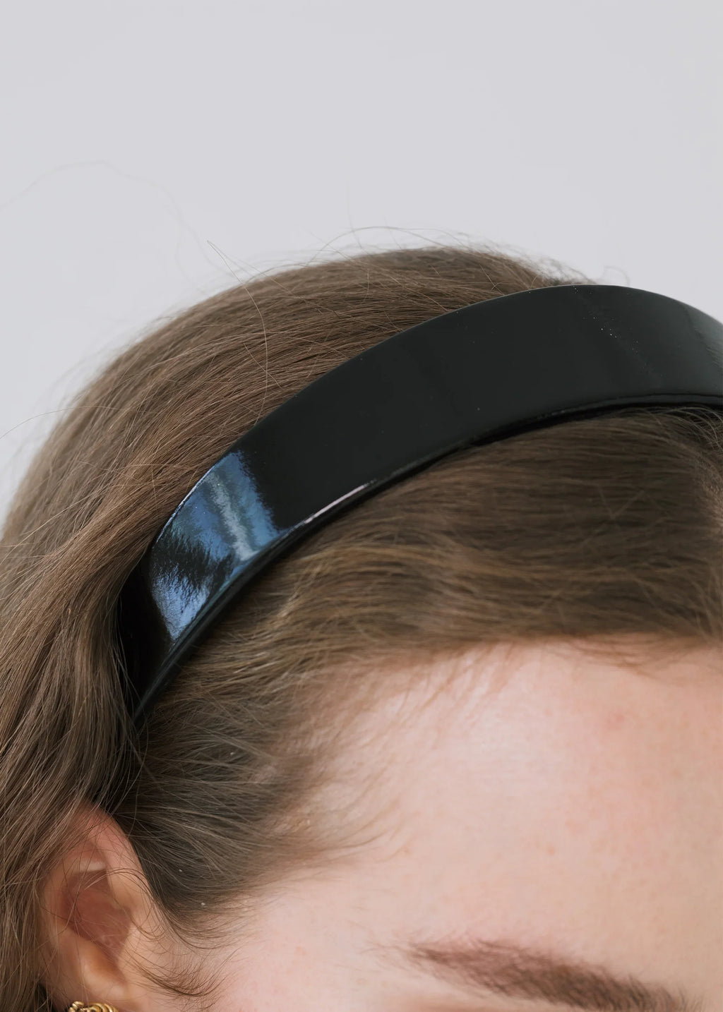 Manon Patent Leather Headband