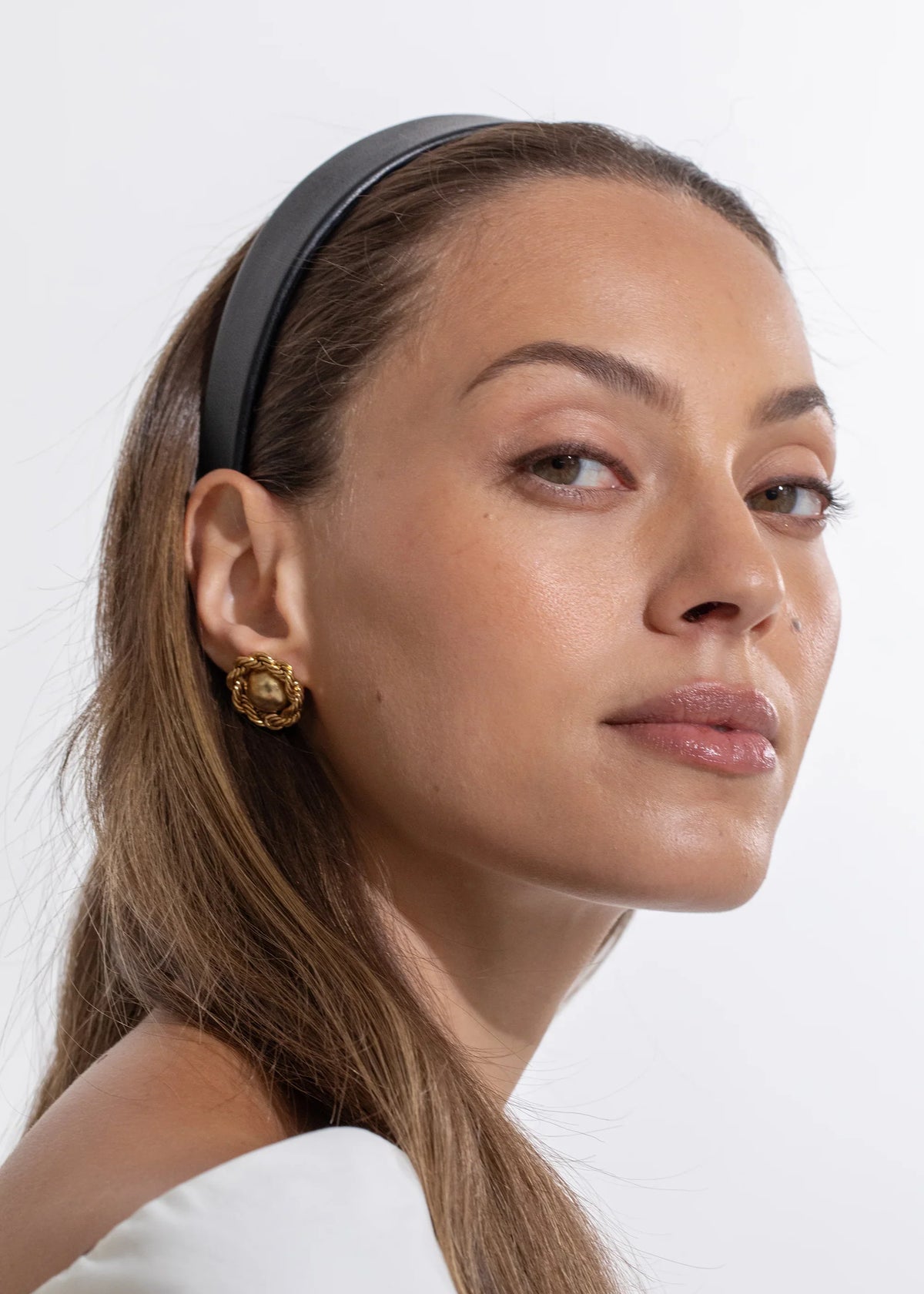 Anouk Leather Headband