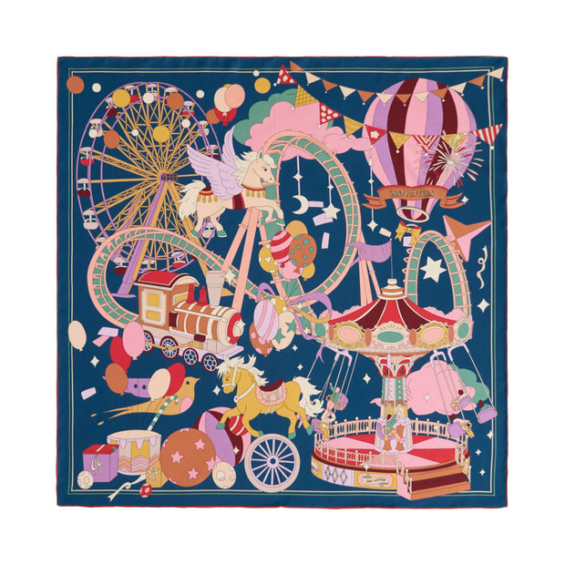 Giulia Print Silk Square