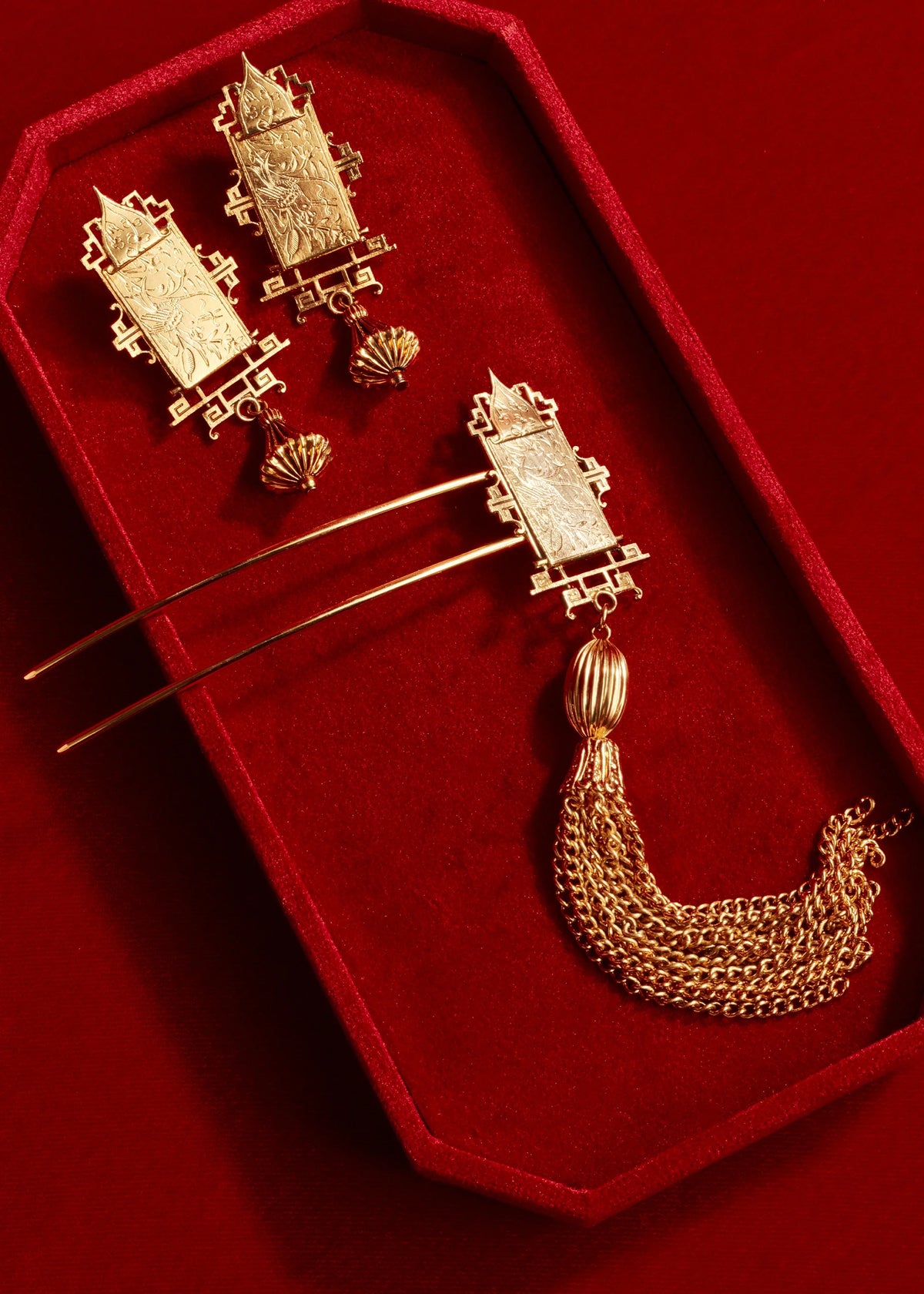 Inès Gold Hairpin