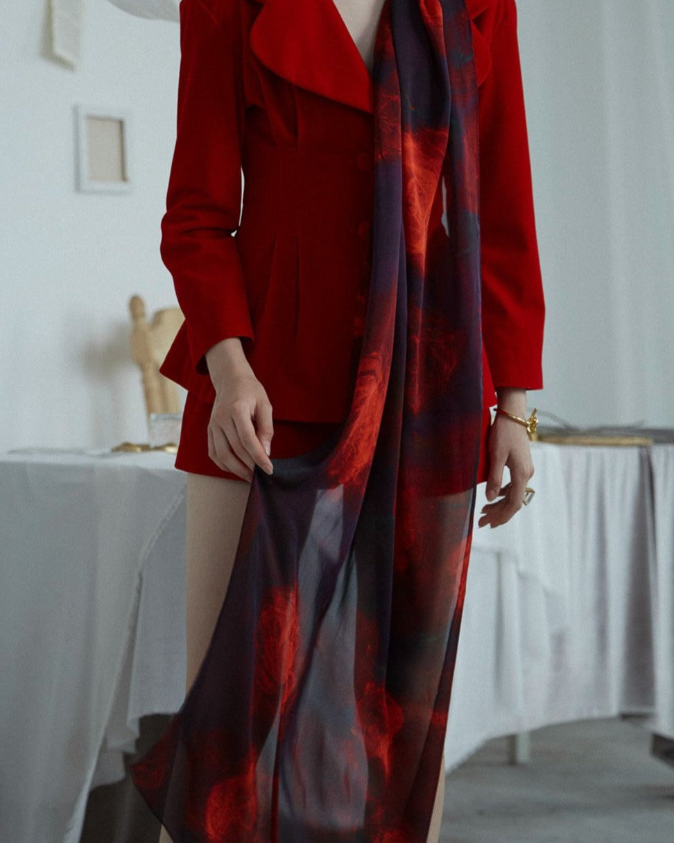Carmen Silk Shawl