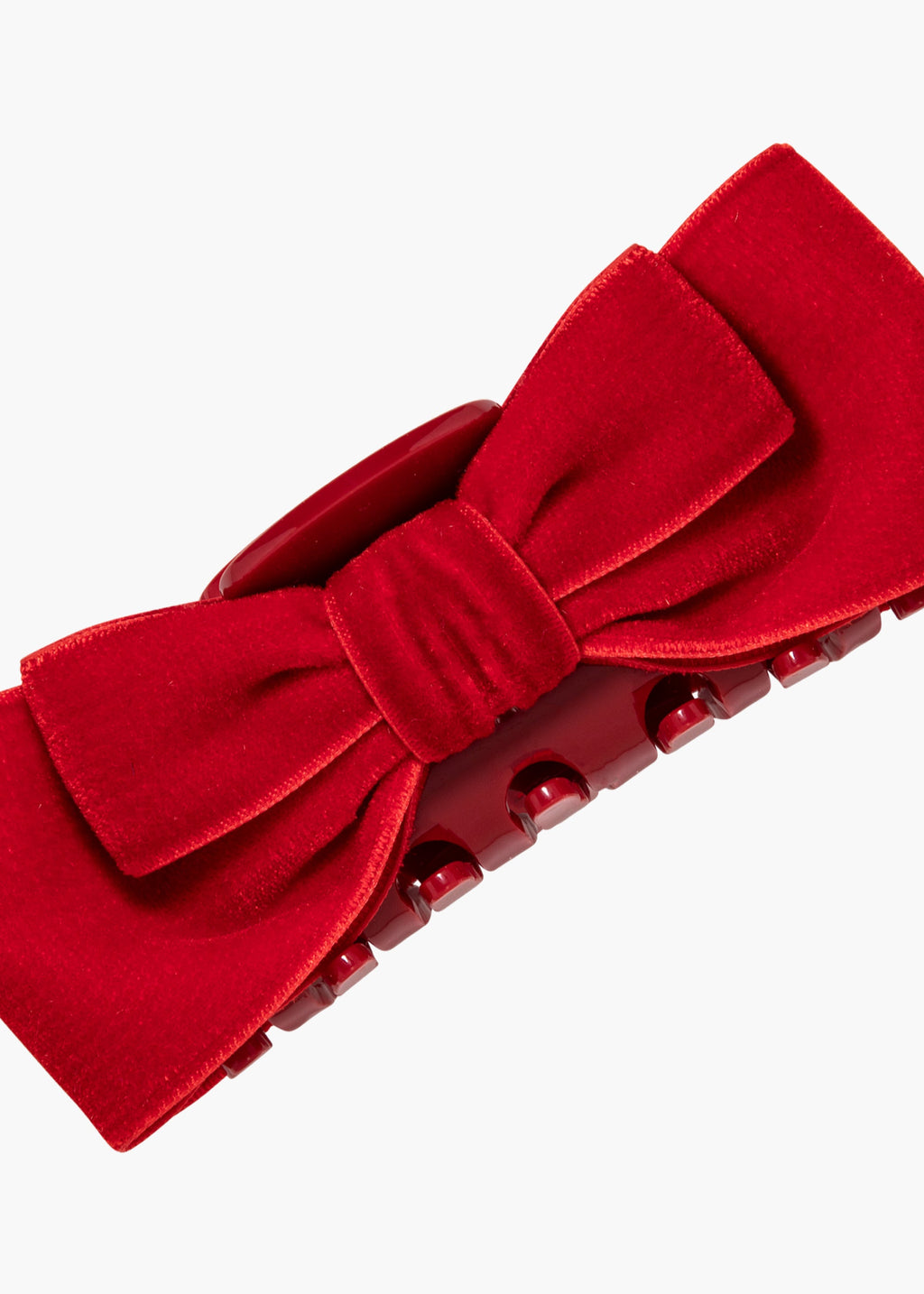 Fabienne Velvet Bow Jaw Clip