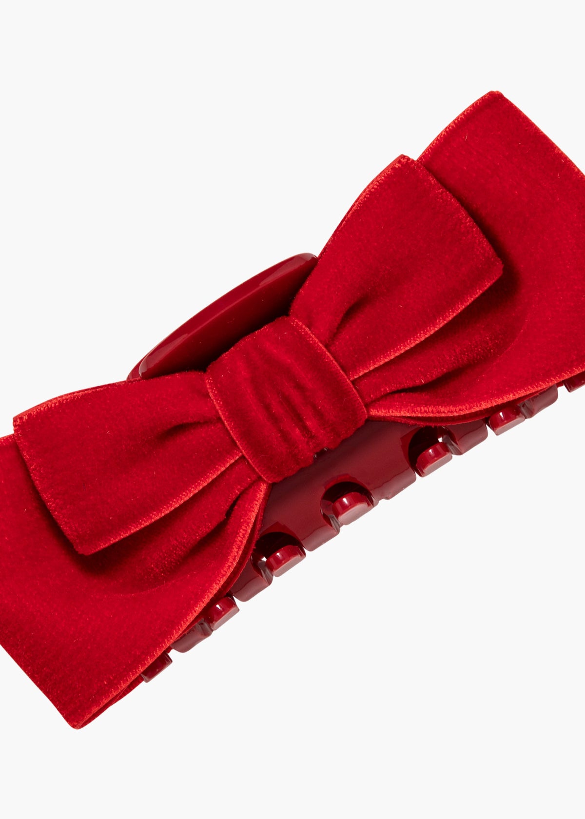 Fabienne Velvet Bow Jaw Clip