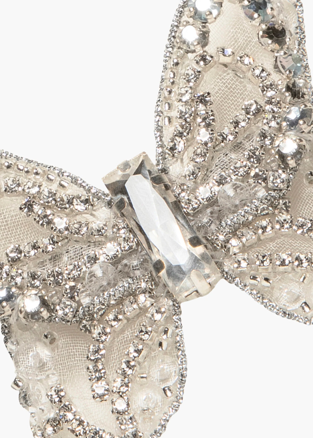 Amélie Crystal Butterfly Barrette
