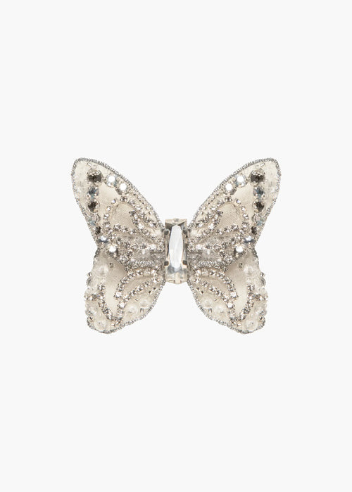 Amélie Crystal Butterfly Barrette
