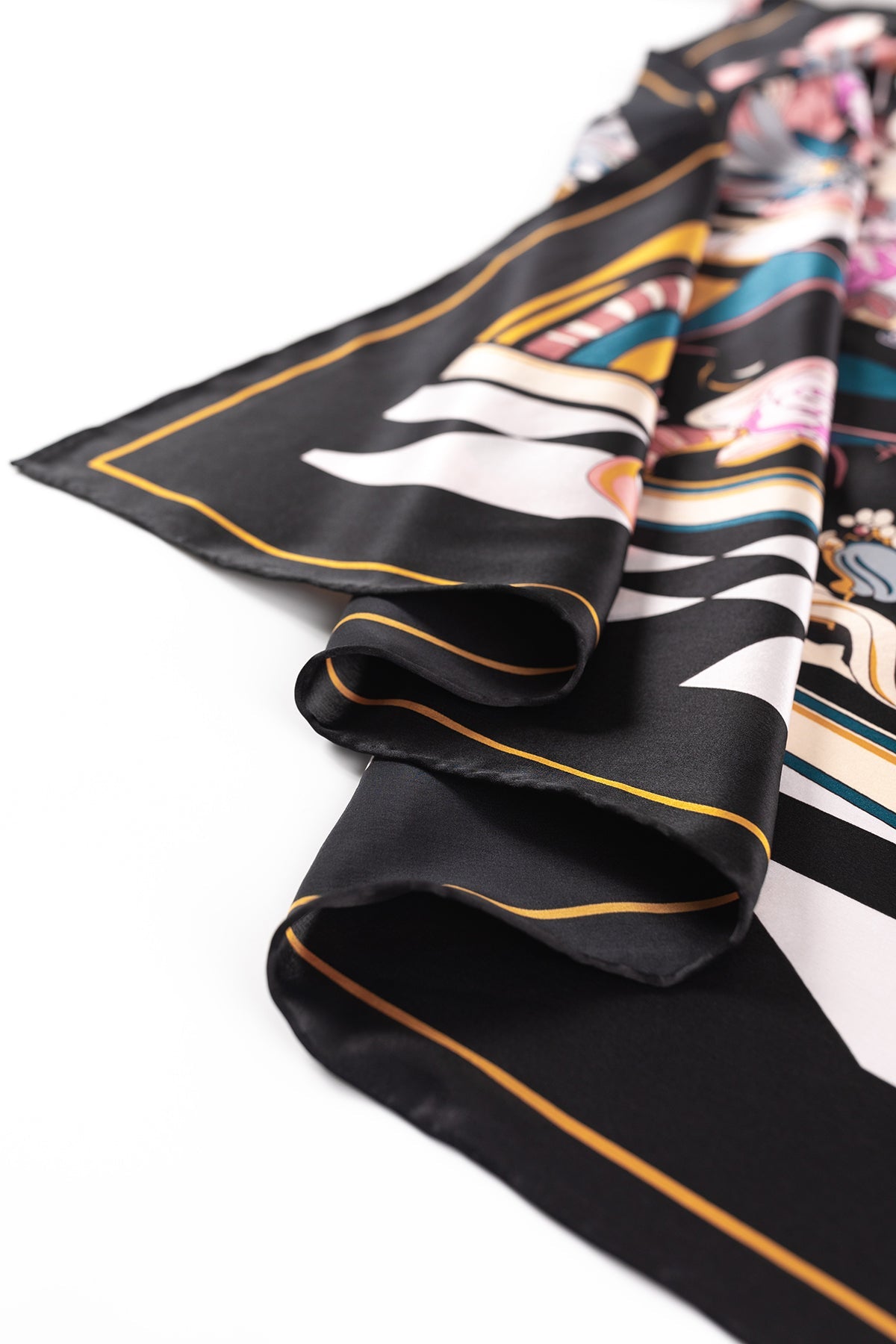 Serena Print Silk Square
