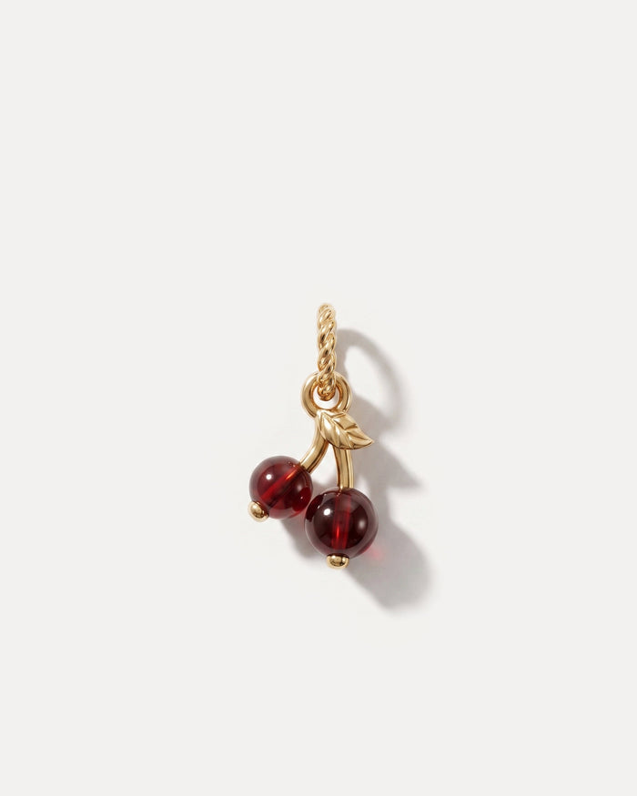 Garnet Cherry Charm