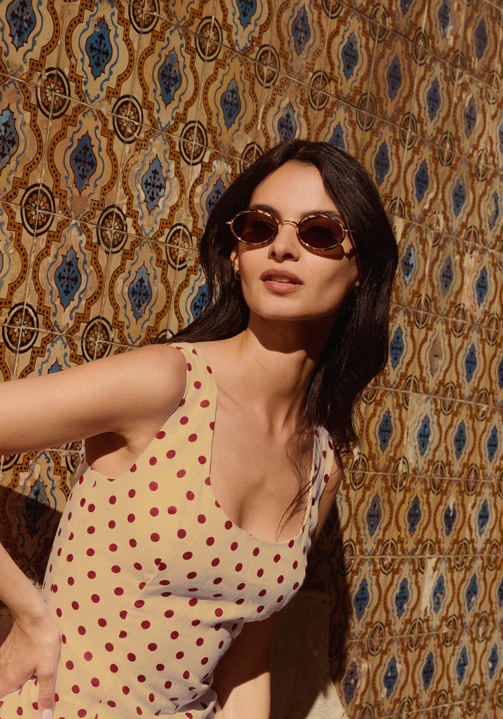 Elsa Oval Sunglasses