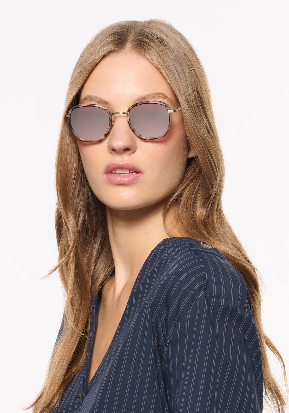 Stefania Geometric Sunglasses