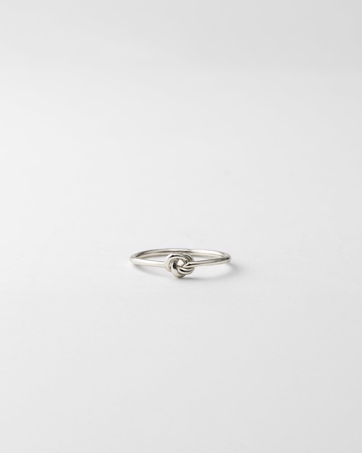 Eternal Knot Dainty Ring