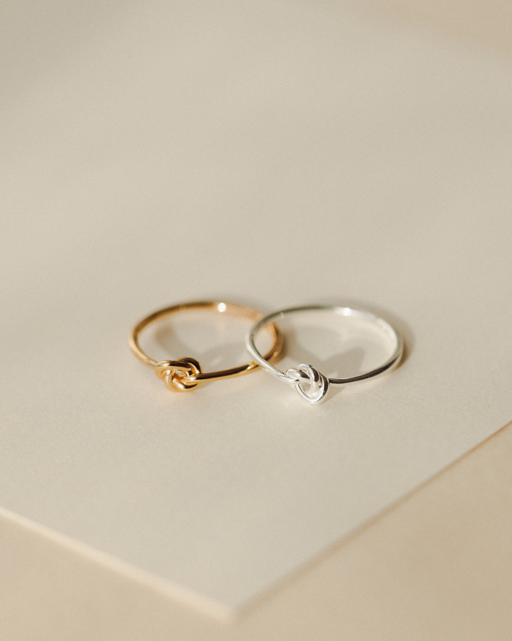 Eternal Knot Dainty Ring