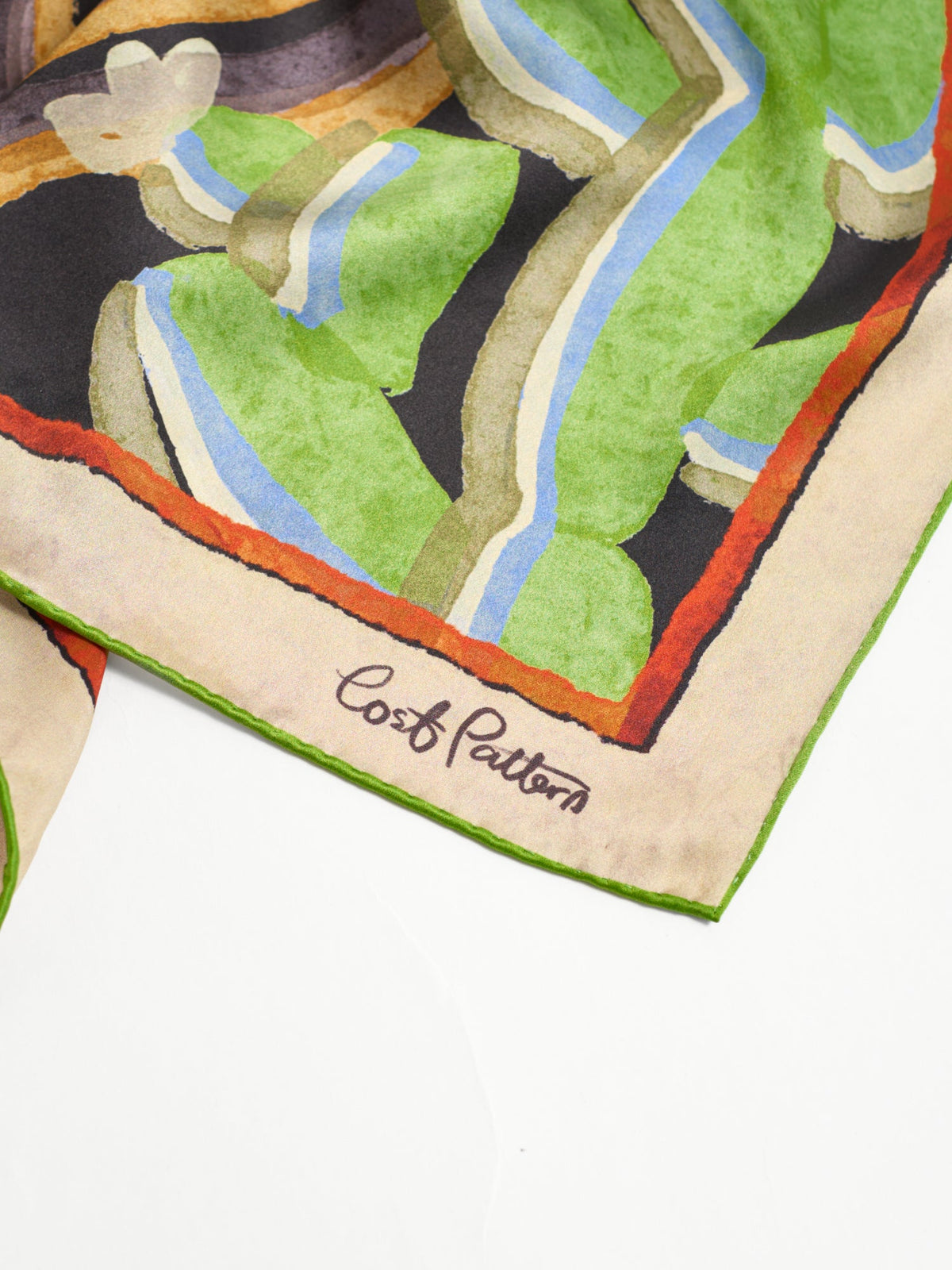 Martina Print Silk Square